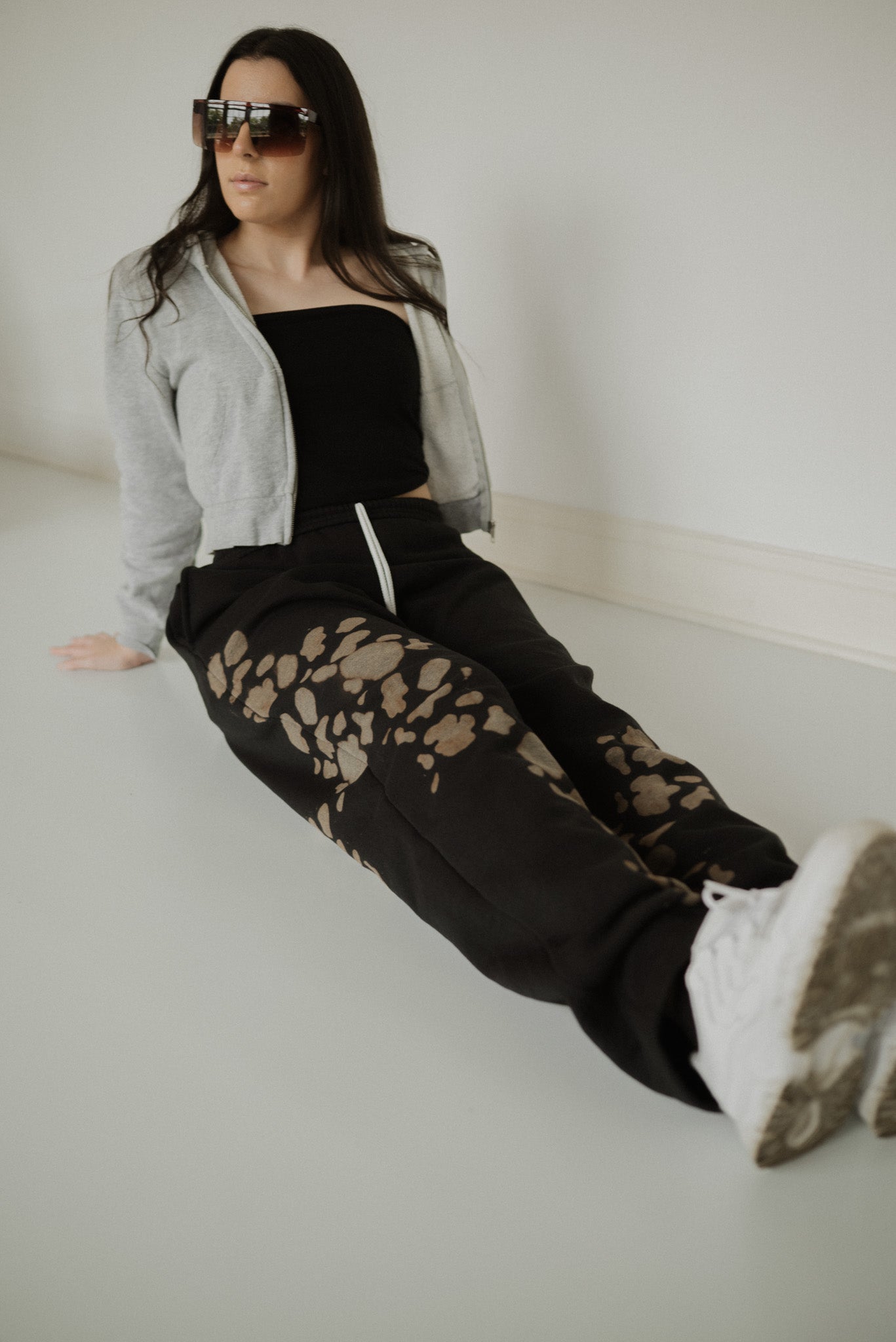Bleach Print Sweatpants