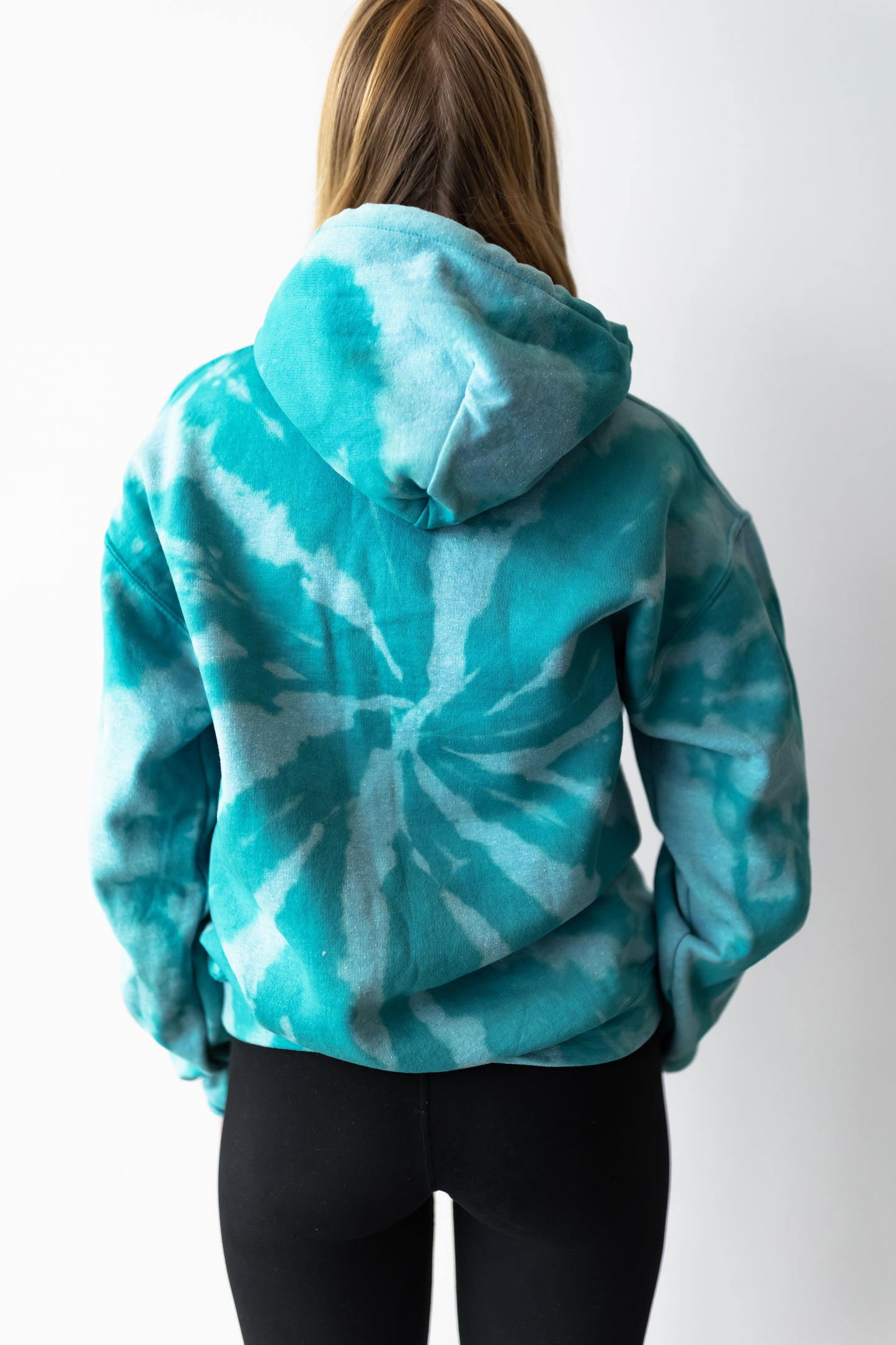 Icy Blue Bleach Sweatshirt