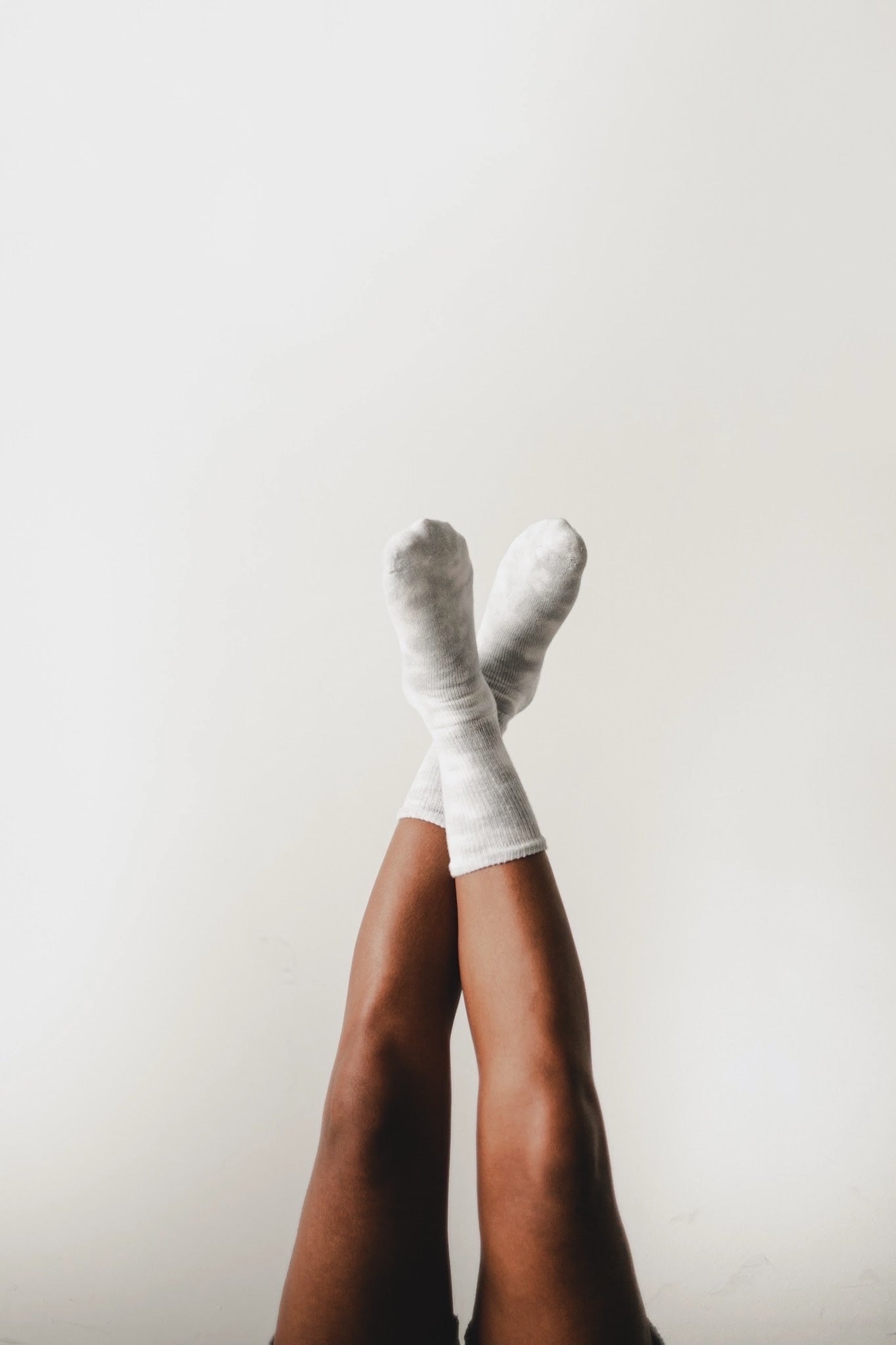 grey tie dye socks