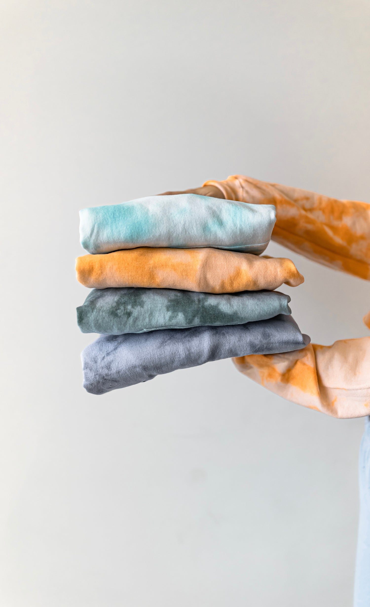 EXB's tie-dye hoodies are waiting for you. Hand dyed and made for you. Not only will it be uniquely made for you, but it will be the comfiest apparel you've ever tried on.