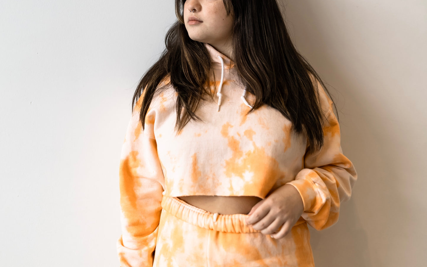 Creamsicle Orange Tie Dye Sweatshirt