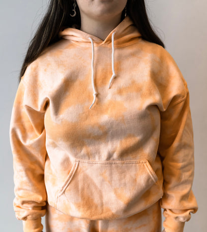 Creamsicle Orange Tie Dye Sweatshirt