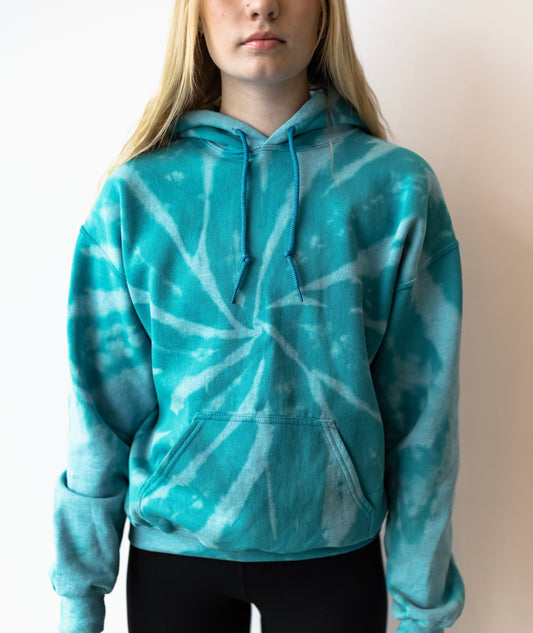 Icy Blue Bleach Sweatshirt