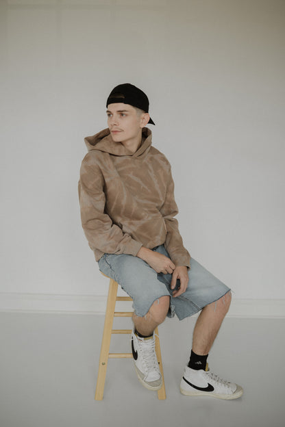 Salted Caramel  Swirl Sweatshirt