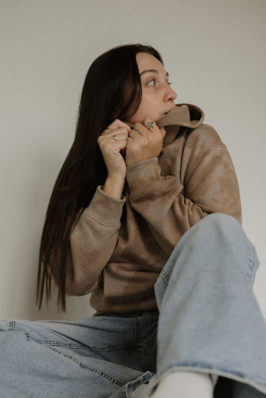 Salted Caramel  Swirl Sweatshirt