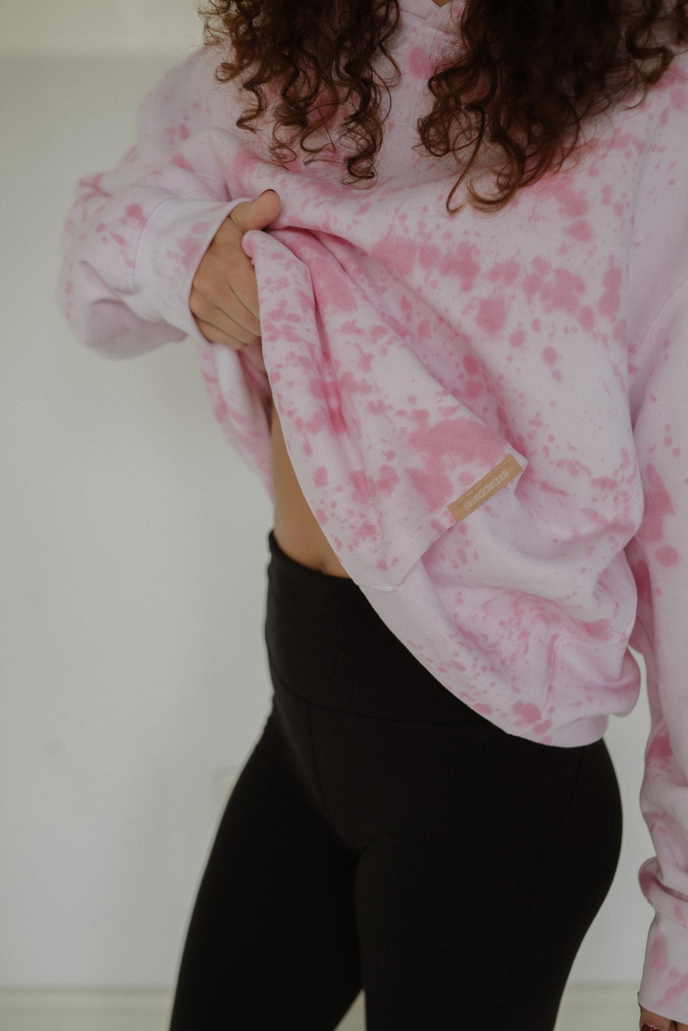 Pink Splatter Sweatshirt