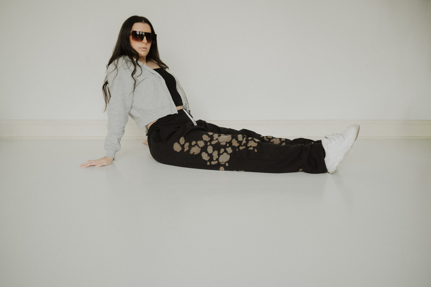 Bleach Print Sweatpants