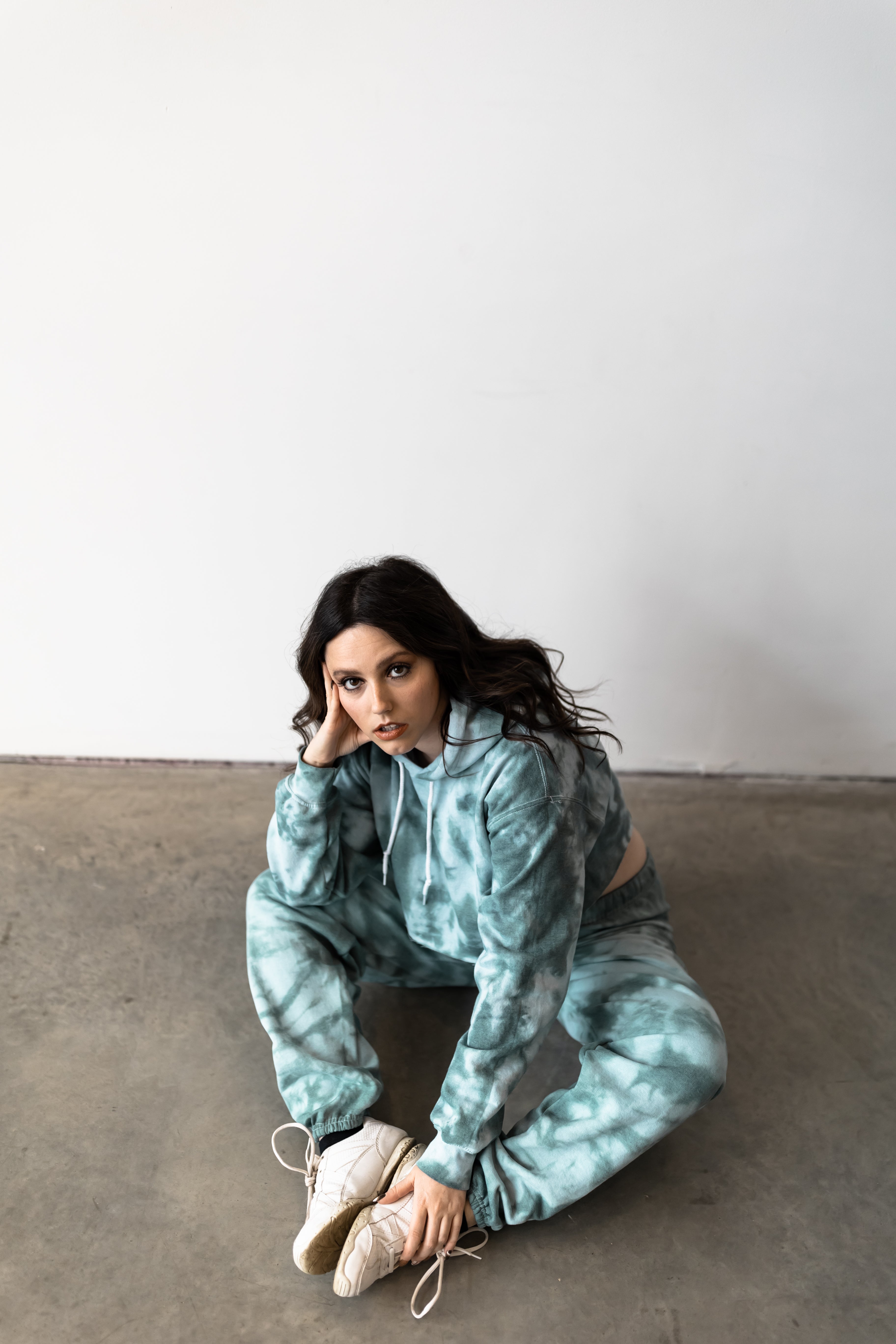 Tie dye sweatpants online and hoodie