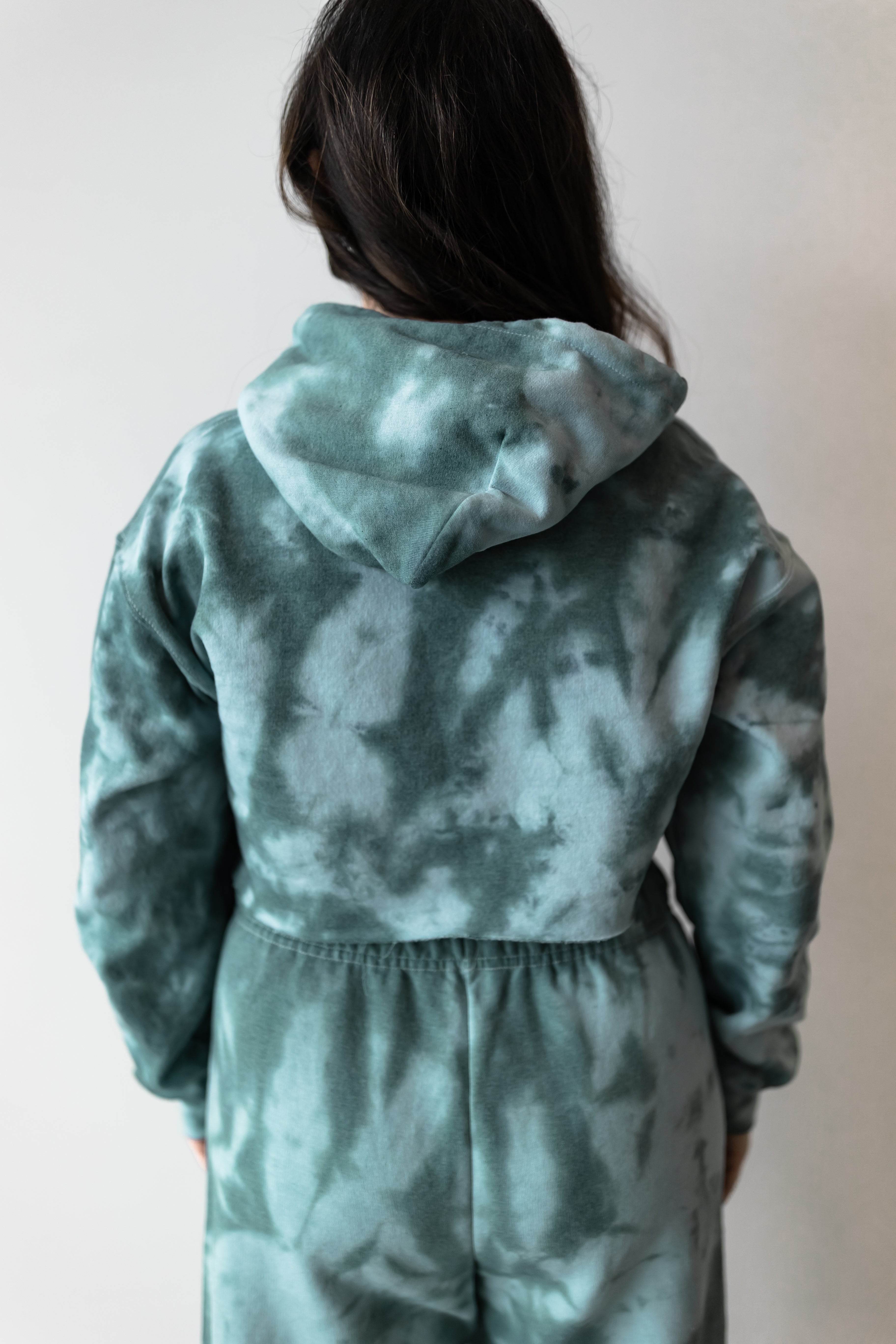 Dark green 2025 tie dye sweatshirt