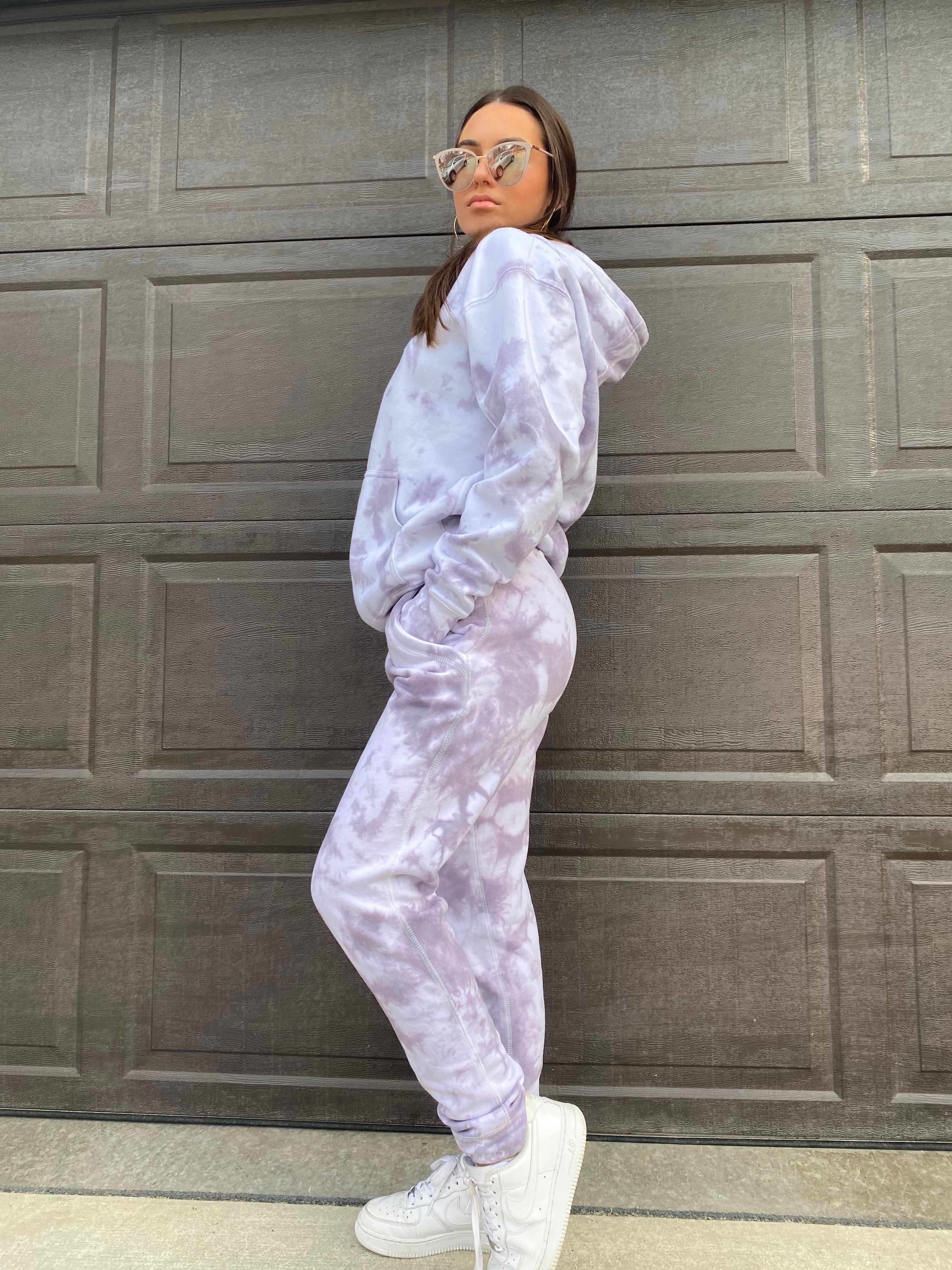 Tie dye best sale jogger sweatsuit